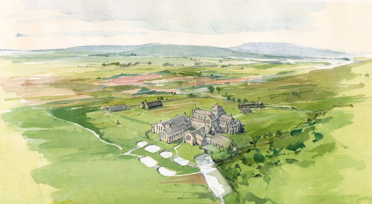 Hailes Abbey door Terry Ball