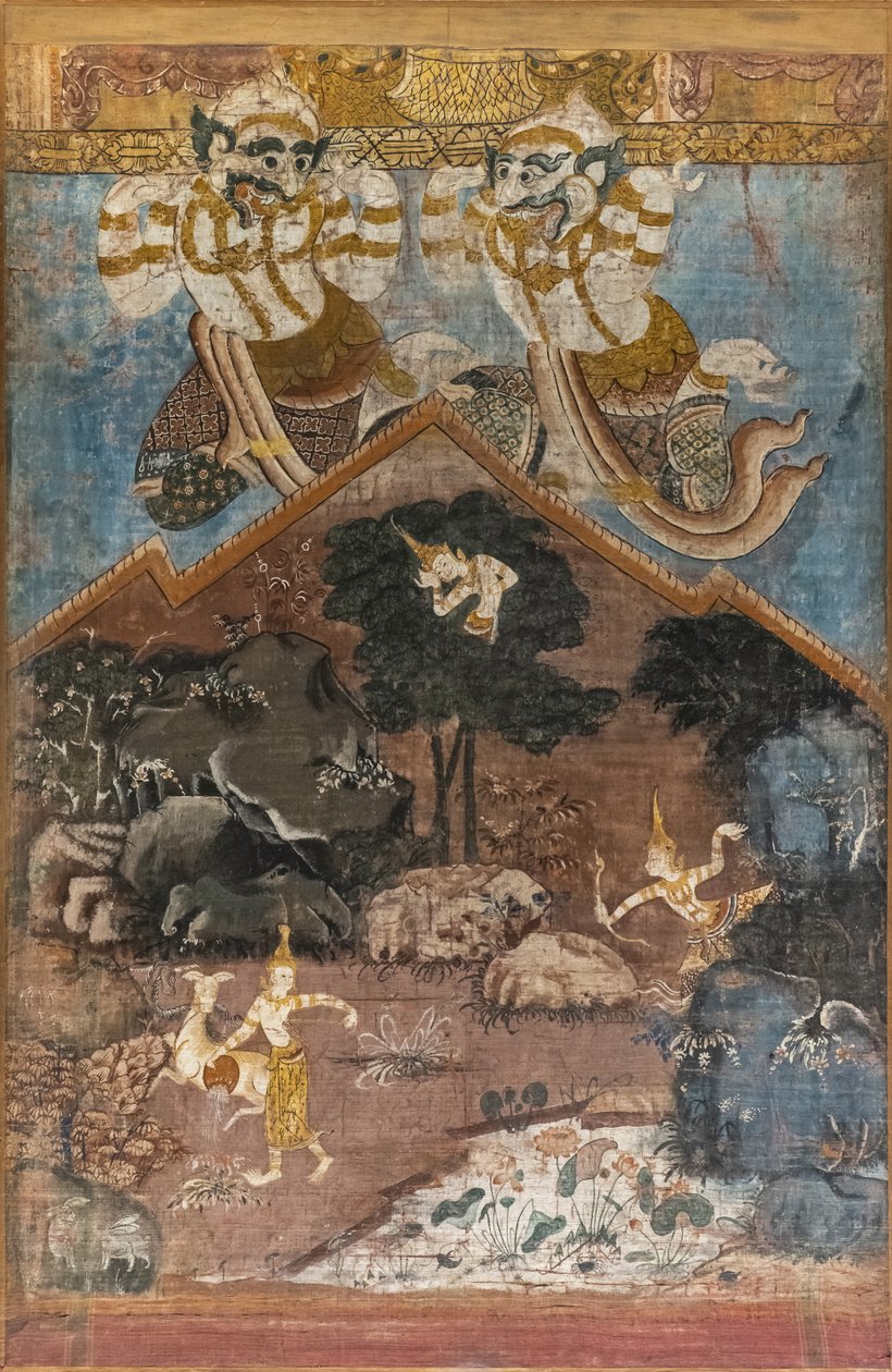 Onbekend schilderij door Thai School