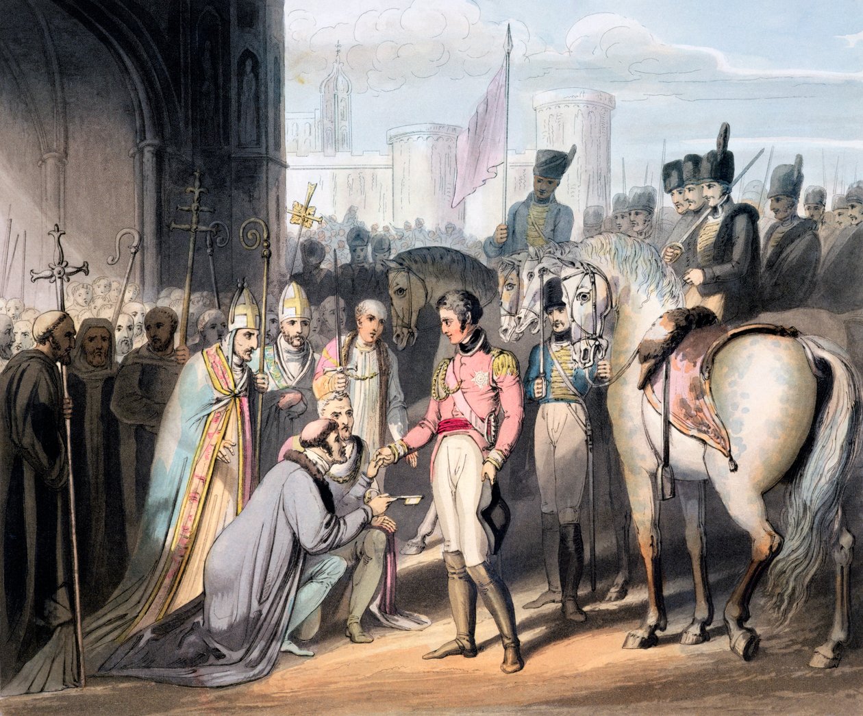 Bevrijding van Madrid, 6 augustus 1812, 1819 door Thales Fielding