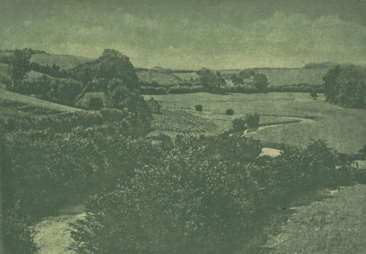 Camera Work: Meadow-brook, 1904 door Theodor Hofmeister