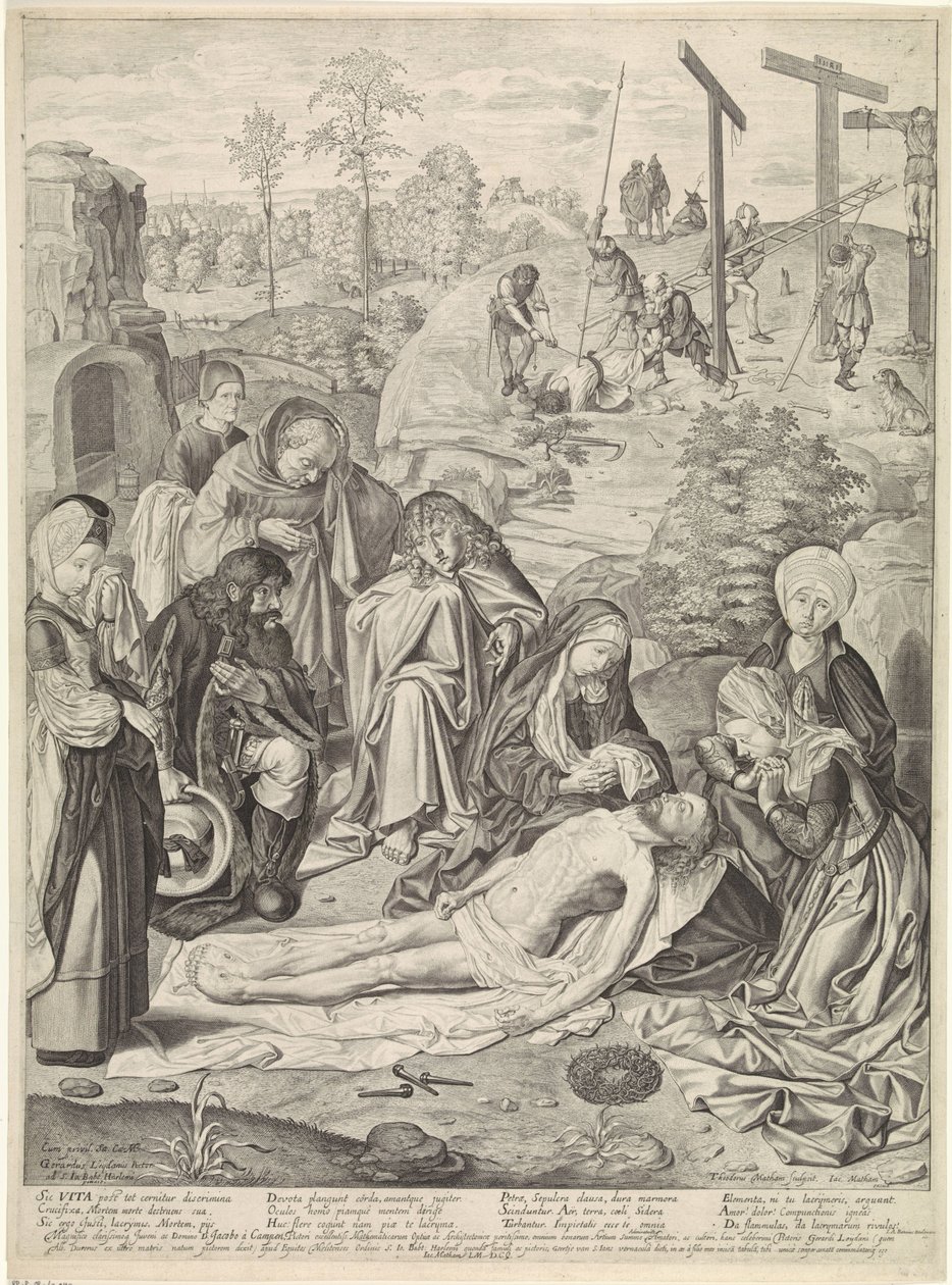 Bewening van Christus door Theodor Matham