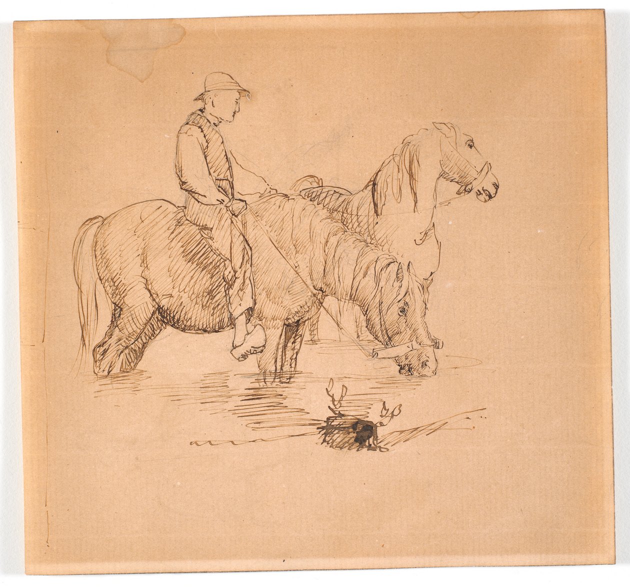 Watergeefscène door Theodor Philipsen