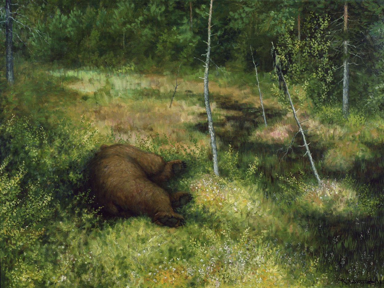 Beer Brakar door Theodor Kittelsen