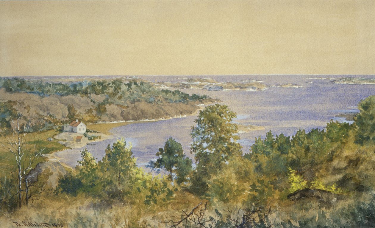 Van Skåtøy door Theodor Kittelsen