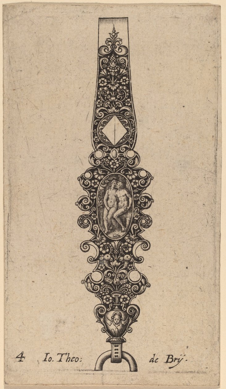Ornament door Theodor de Bry