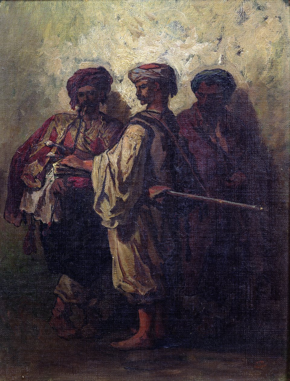 Bulgaarse soldaten door Theodore Valerio