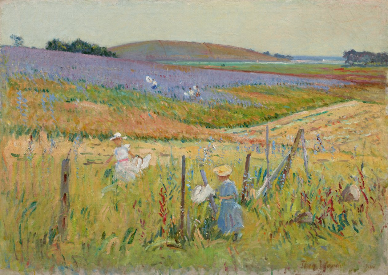De Vlindervangers, 1900-8 door Theodore Wendel