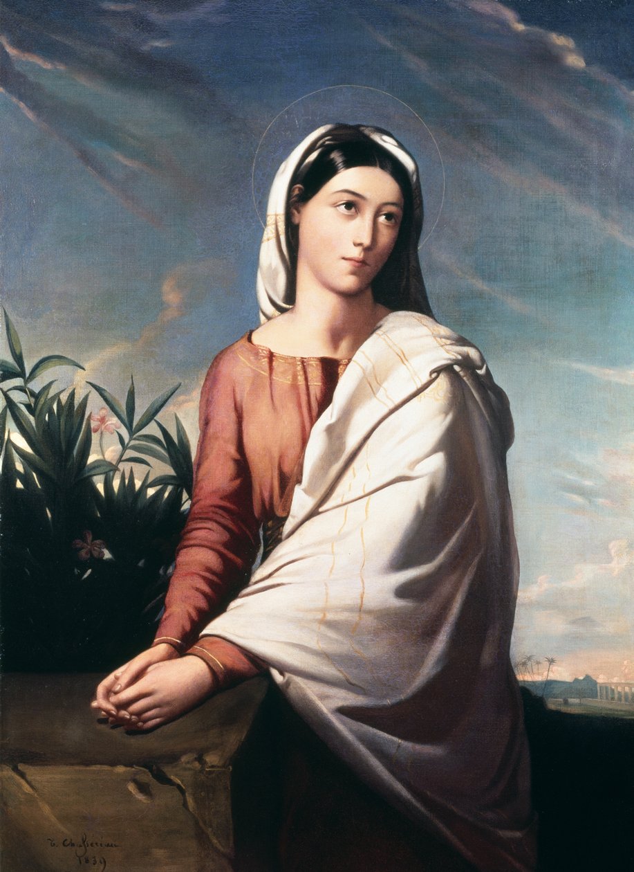 De Maagd door Théodore Chassériau
