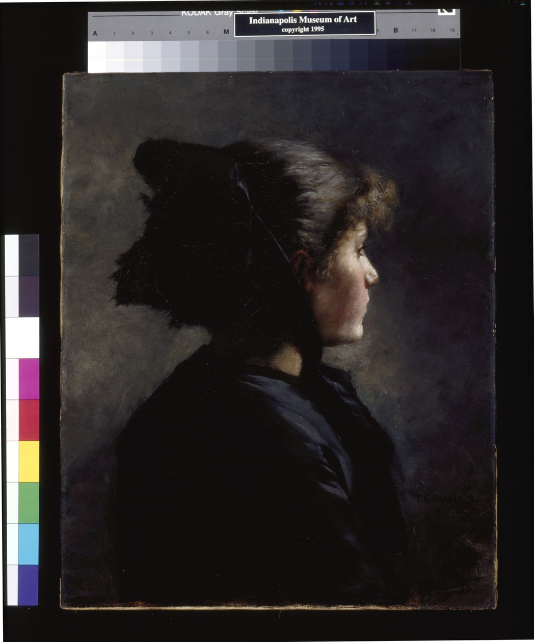 Meisje uit München door Theodore Clement Steele