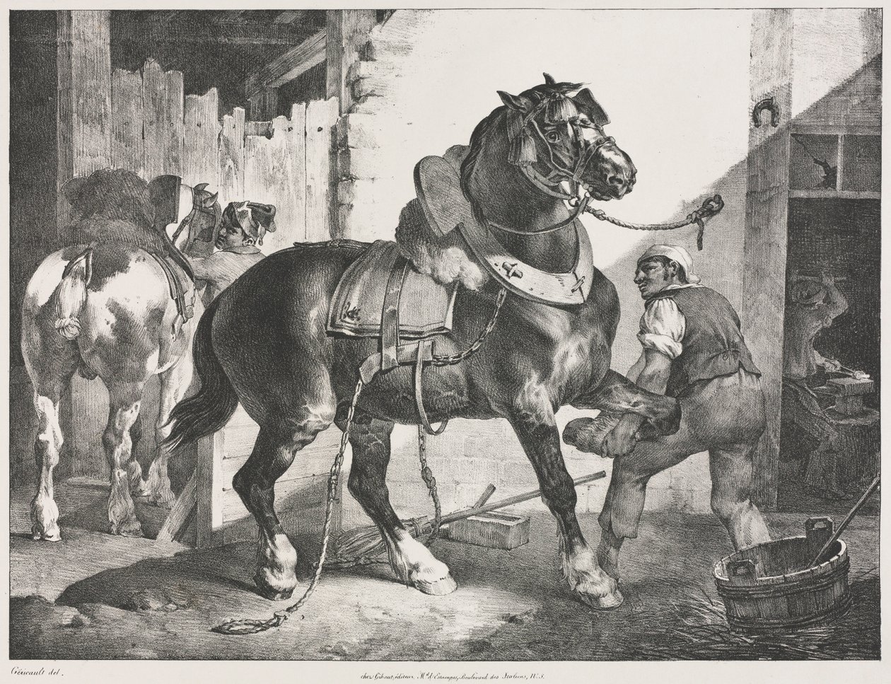 De Franse Maarschalk door Theodore Gericault