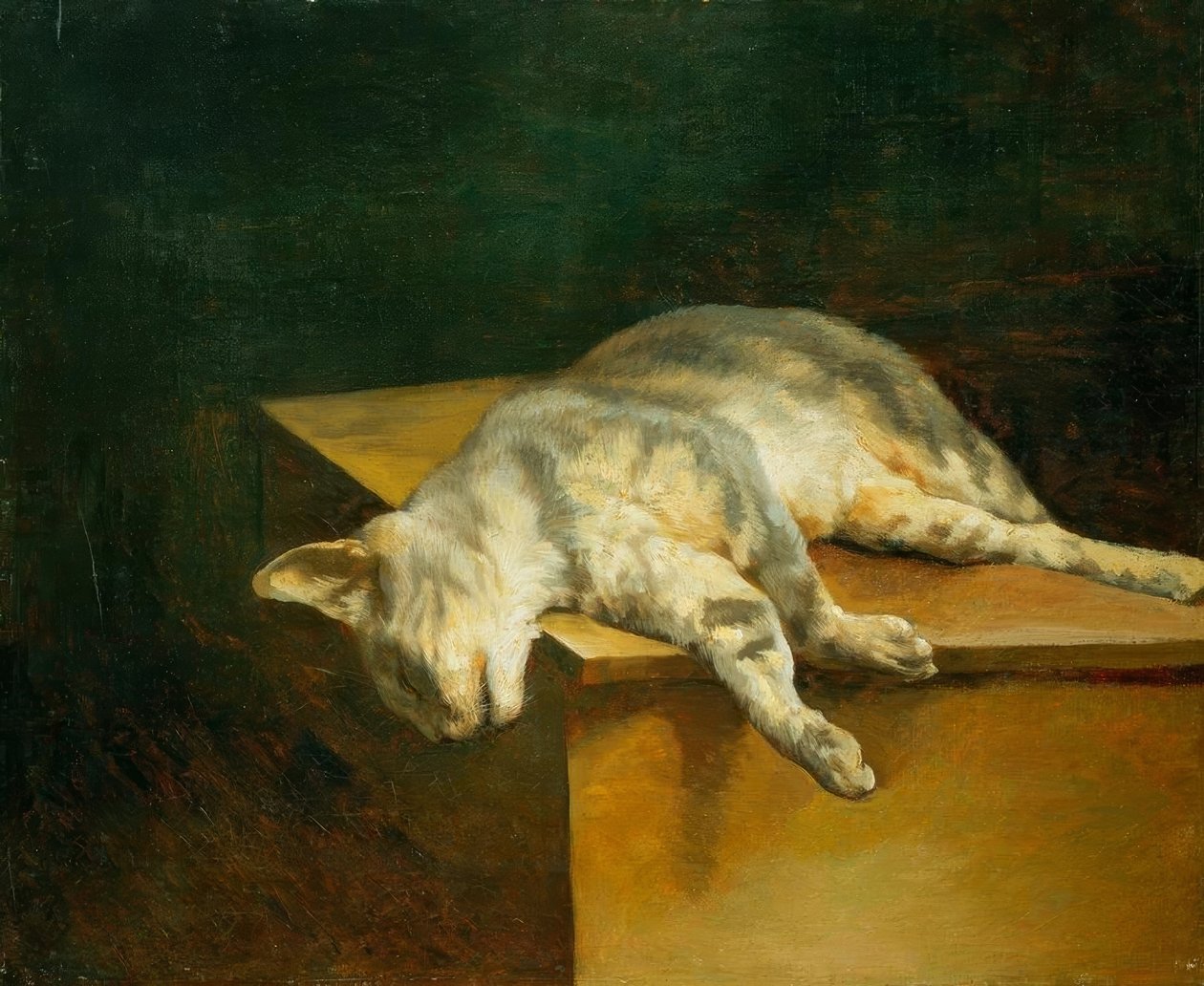 Dode kat door Theodore Gericault