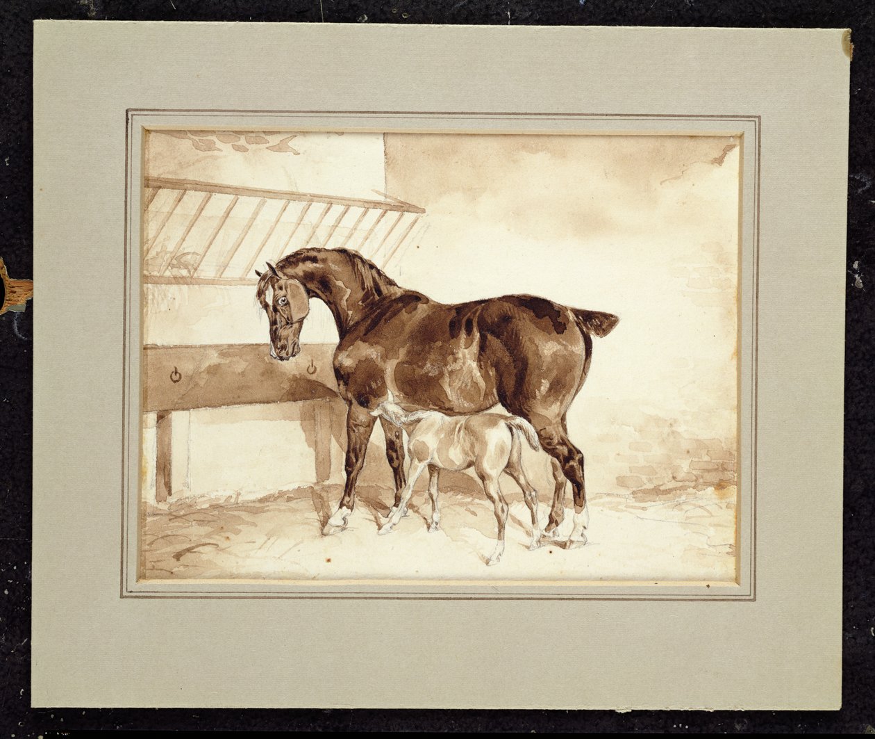 Onbekend schilderij door Theodore Gericault