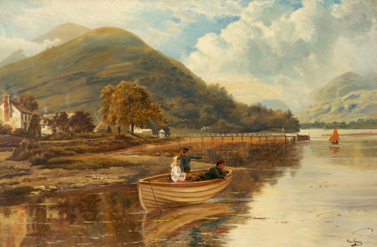 Luss, Loch Lomond door Theodore Hines