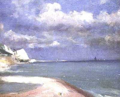Naderende Storm door Theodore Roussel