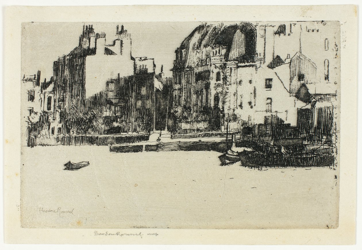 Chelsea Paleizen (Zwart-wit Versie) door Theodore Roussel