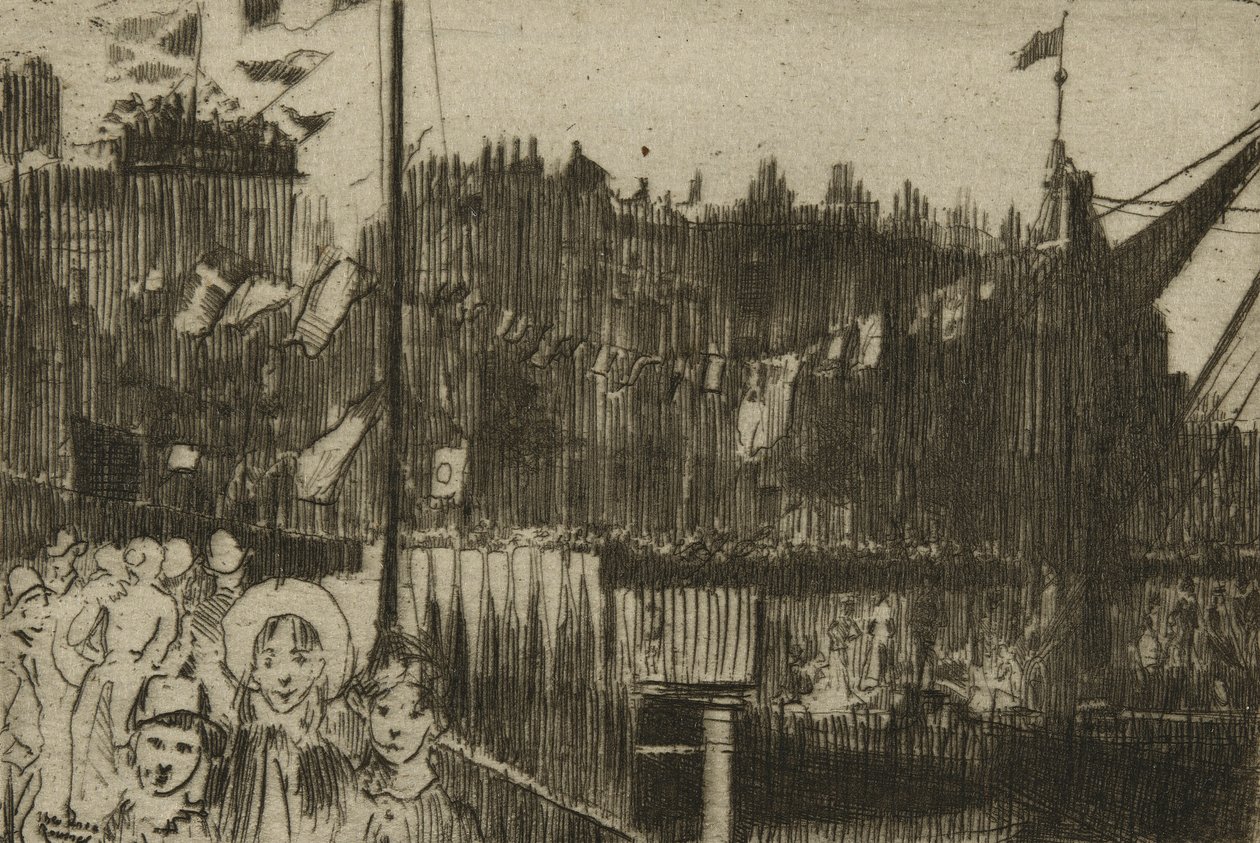 Chelsea Regatta door Theodore Roussel