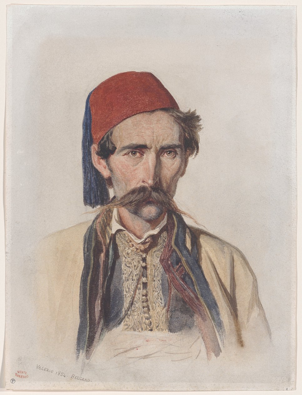 Snorachtige Slaviër in Belgrado door Theodore Valerio