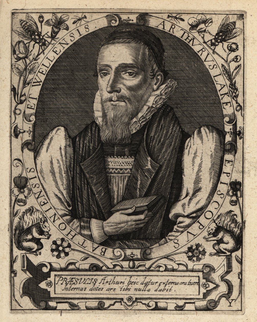 Arthur Lake door Theodore de Bry