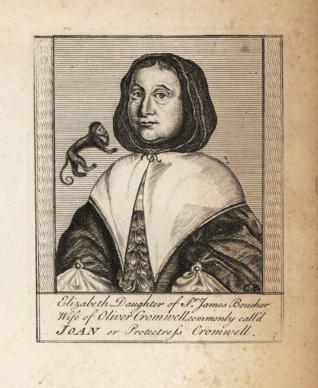 Elizabeth Cromwell door Theodore de Bry