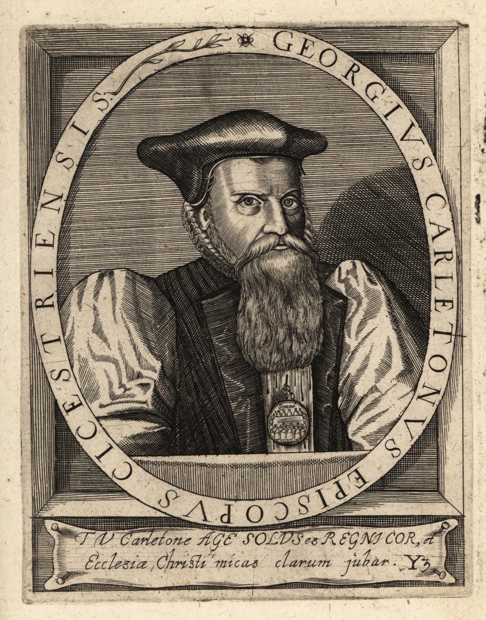 George Carleton door Theodore de Bry