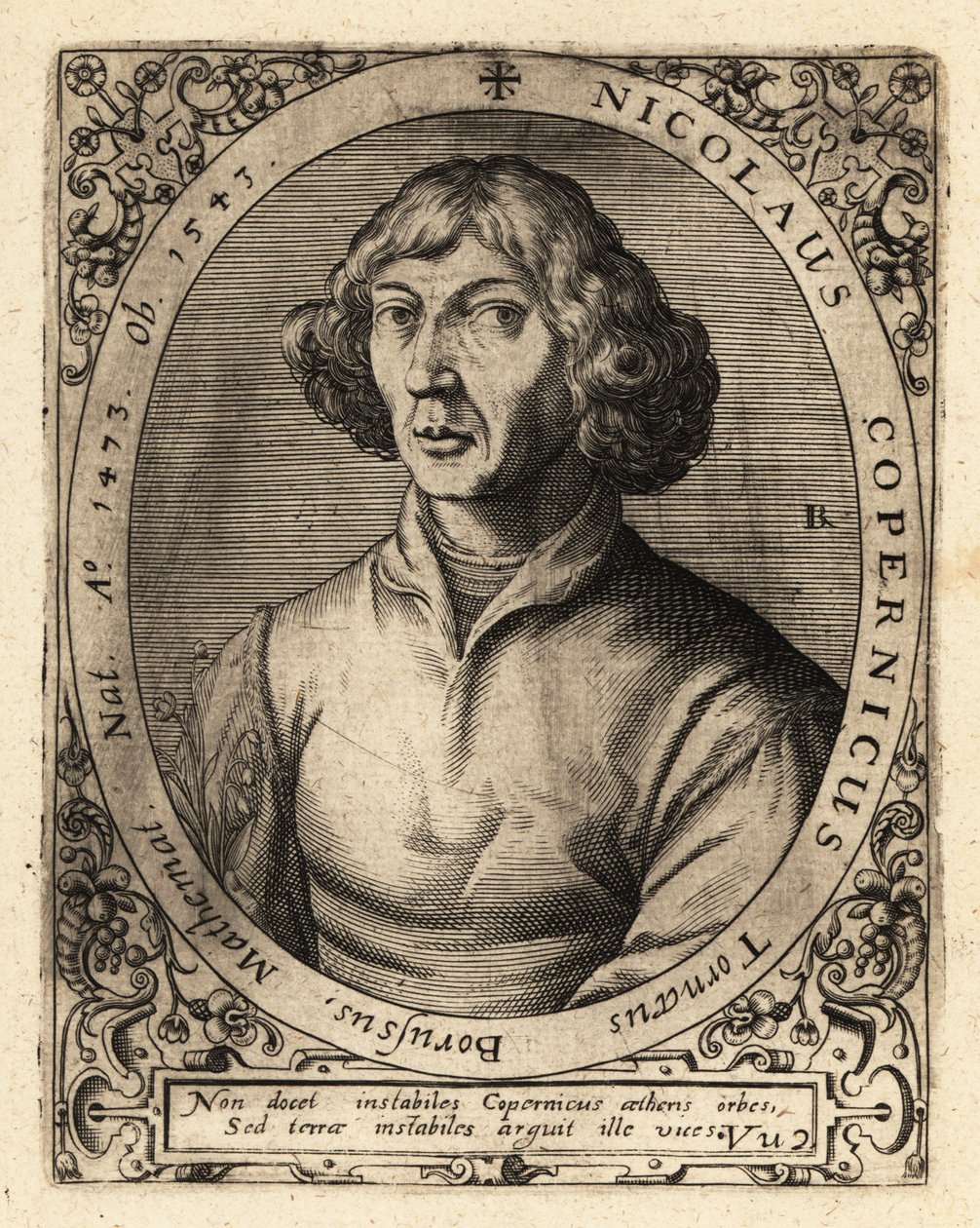 Nicolaus Copernicus, Renaissance-polyhistor door Theodore de Bry