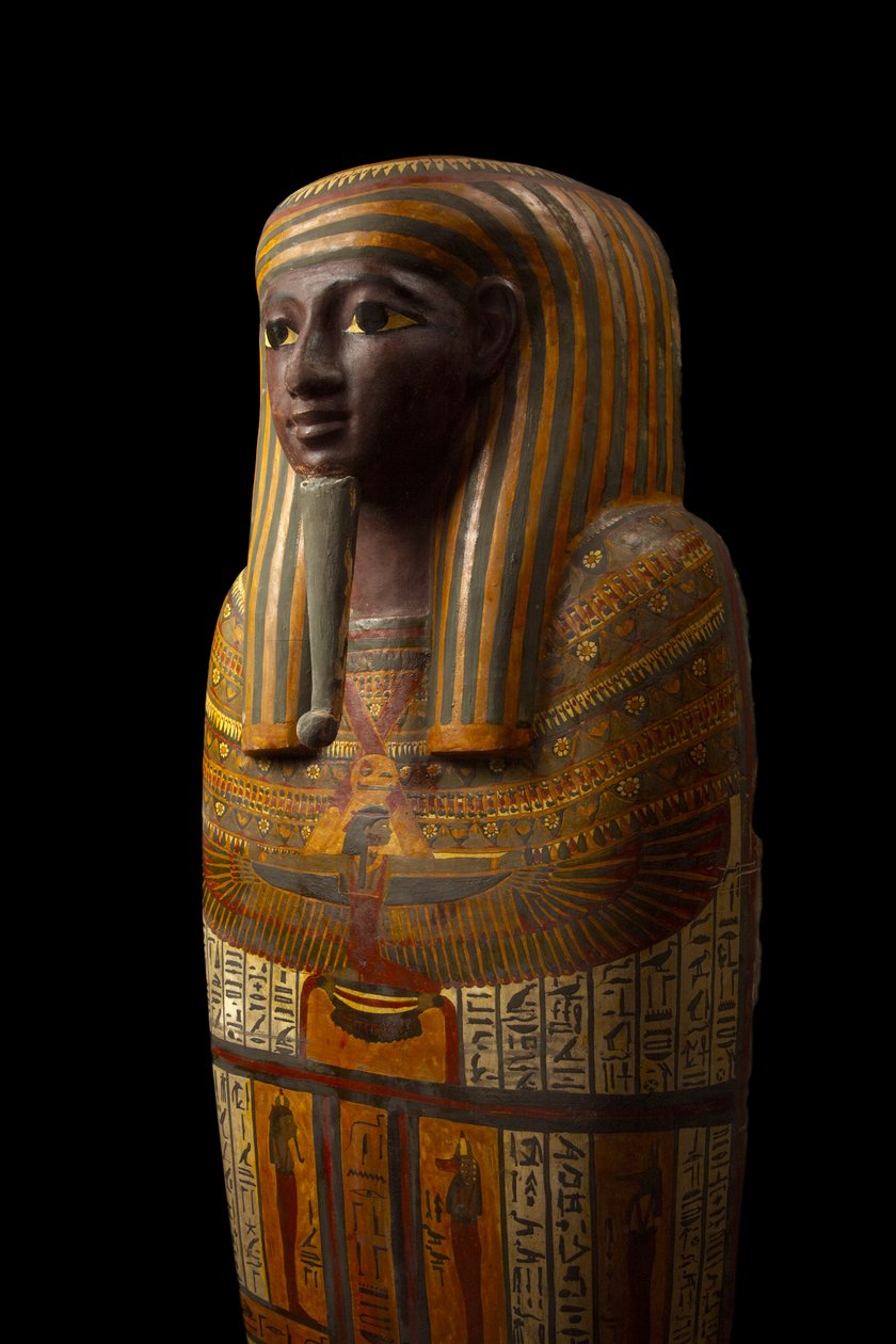 Djeddjehutefankh mummie door Third Intermediate Period Egyptian