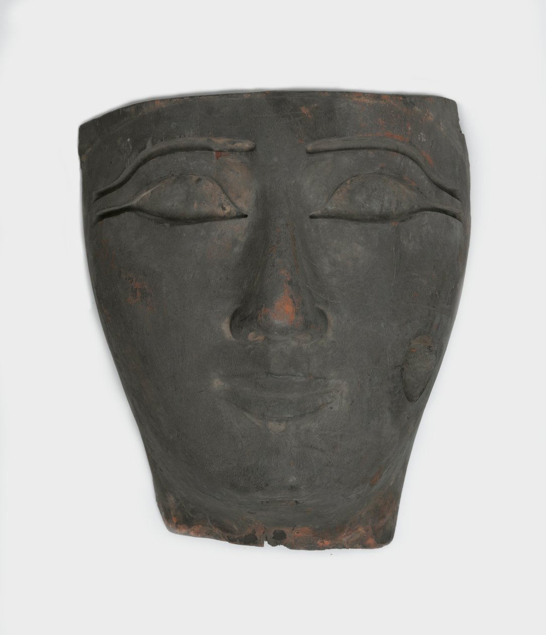 Gezicht van een antropoïde kist door Third Intermediate Period Egyptian