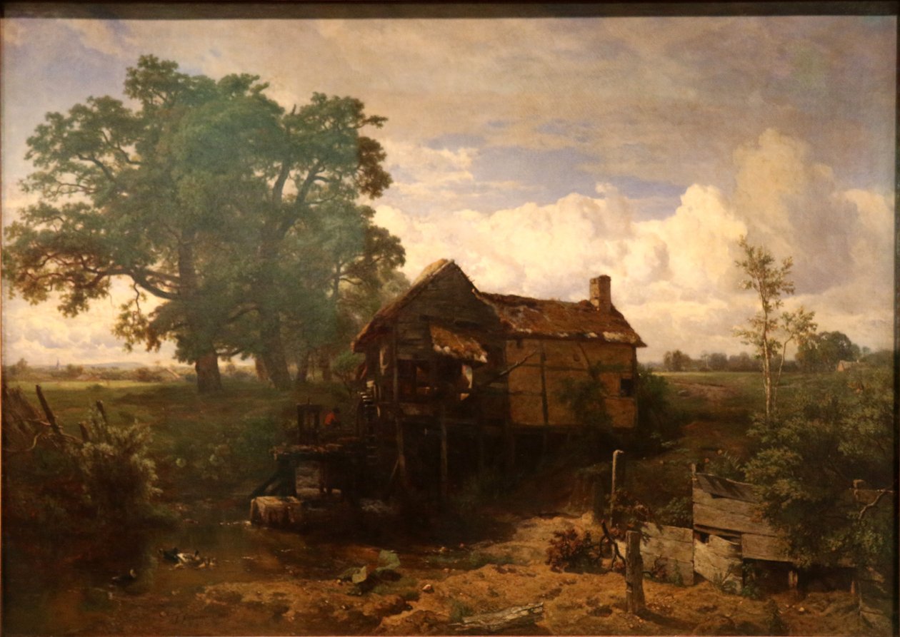 Molen in Eprave door Théodore Fourmois