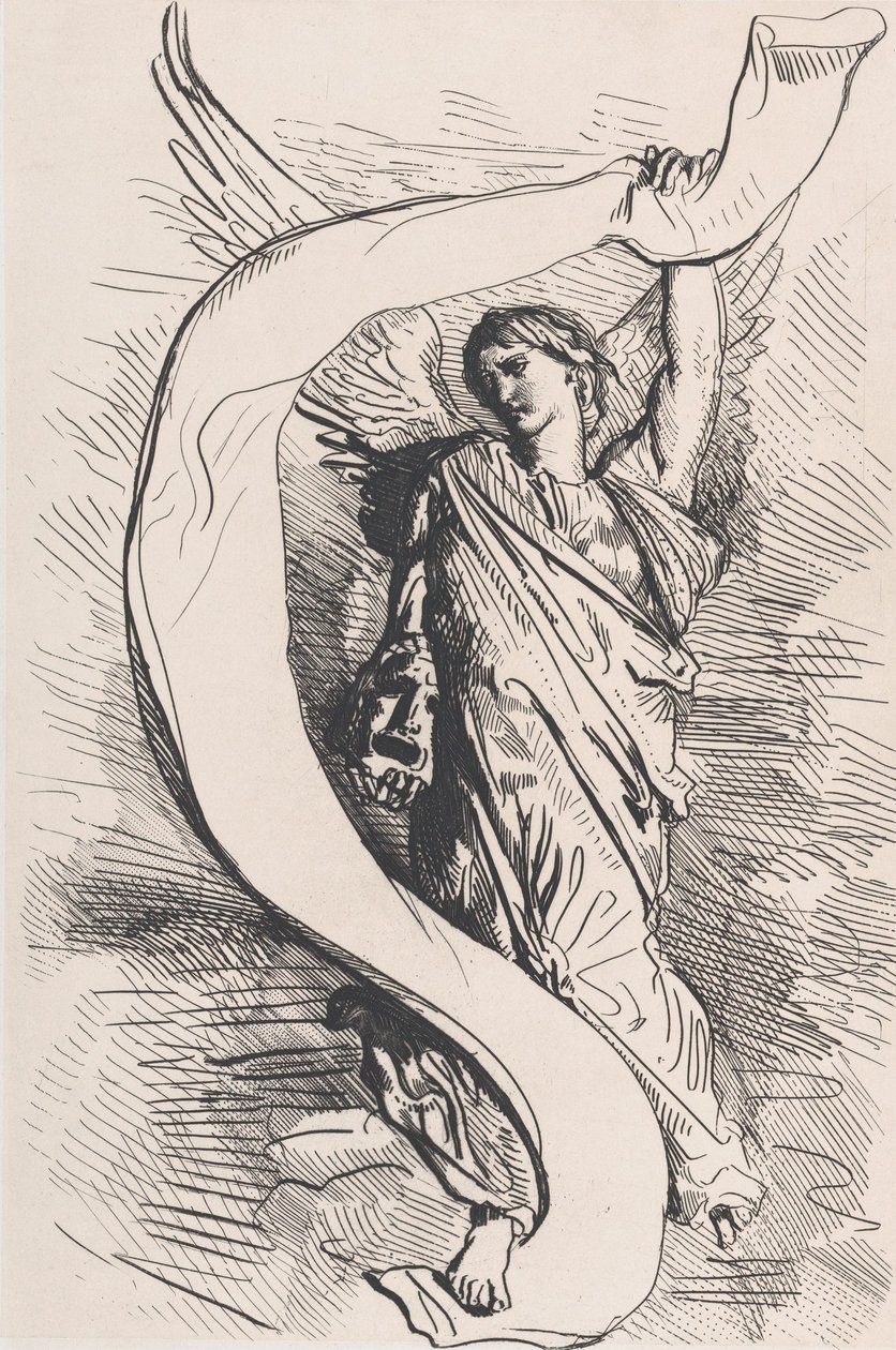 Frontispice, uit Othello, 1900 door Théodore Chassériau