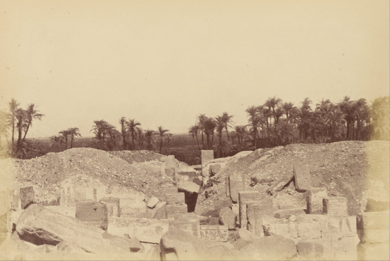 Abydos, Klein Tempel door Théodule Devéria