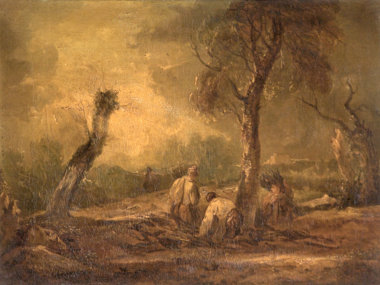 De houthakkers door Thomas Barker of Bath