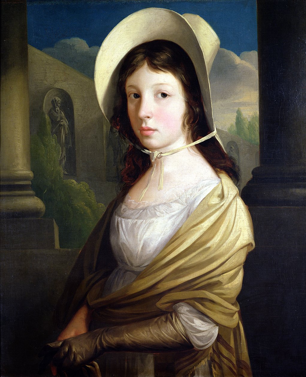 Priscilla Jones, ca. 1802 door Thomas Barker of Bath