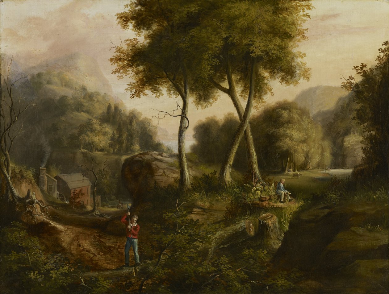 Landschap door Thomas Cole