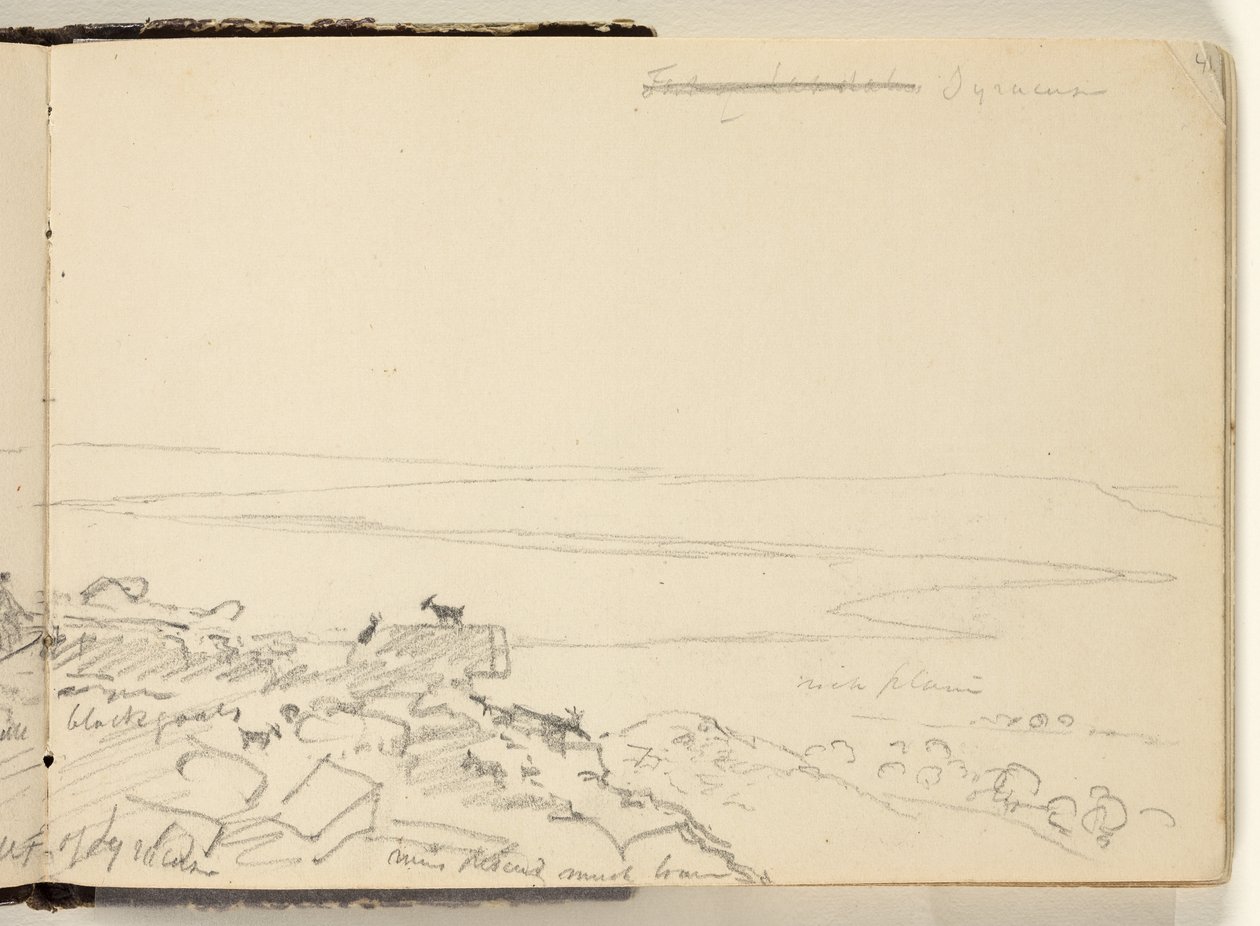 Zonder titel, 1841 door Thomas Cole