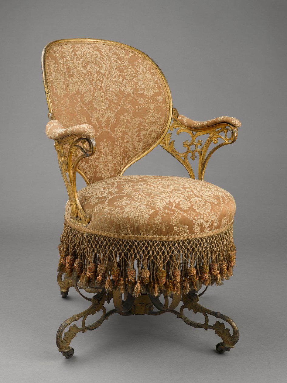Centripetale Veerstoel, ca. 1849-58 door Thomas E. Warren