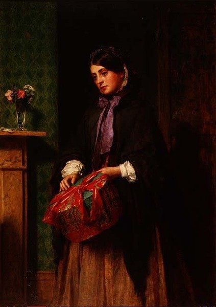 Kate Nickleby door Thomas Faed