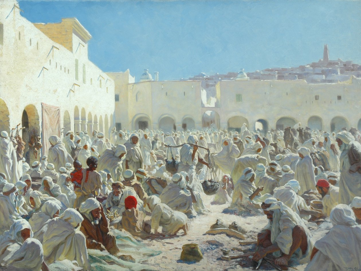 De Markt, Guardia door Thomas Frederick Mason Sheard