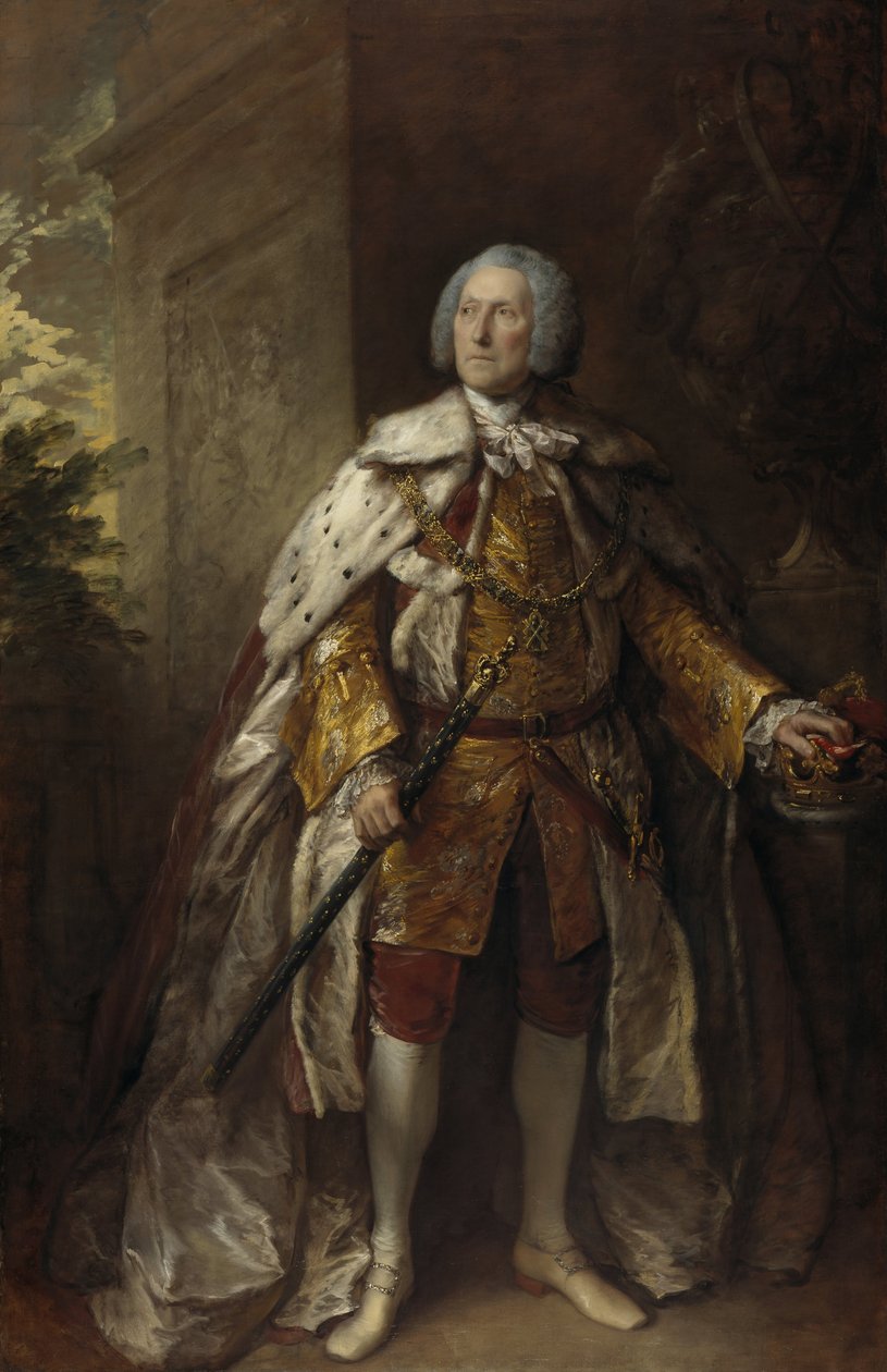 John Campbell, 4e hertog van Argyll, circa 1693 door Thomas Gainsborough
