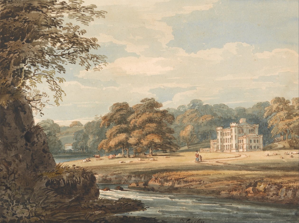 Chalfont House, Buckinghamshire door Thomas Girtin