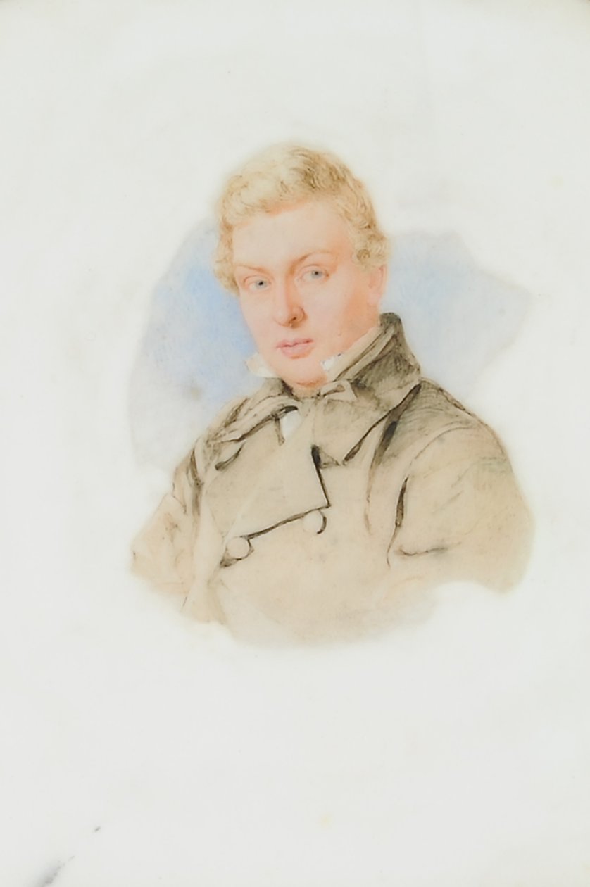 Portret van William James Blacklock, ca. 1840 door Thomas Heathfield Carrick