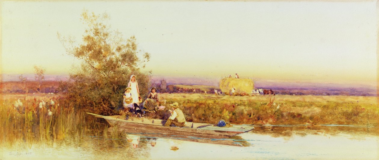 In de Punt, 1895 door Thomas James Lloyd