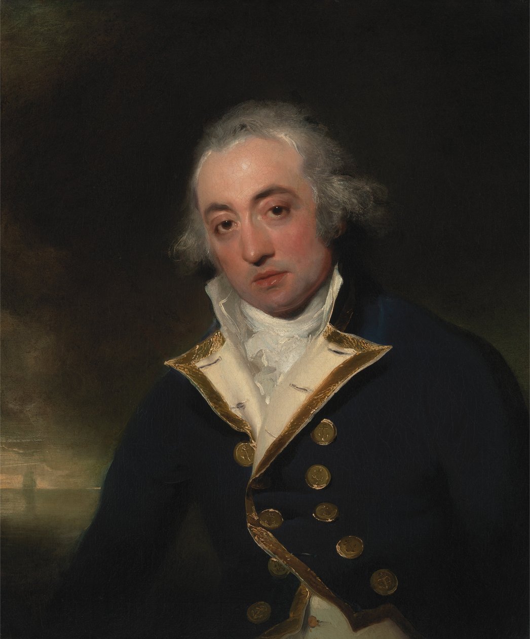 Admiraal John Markham door Thomas Lawrence