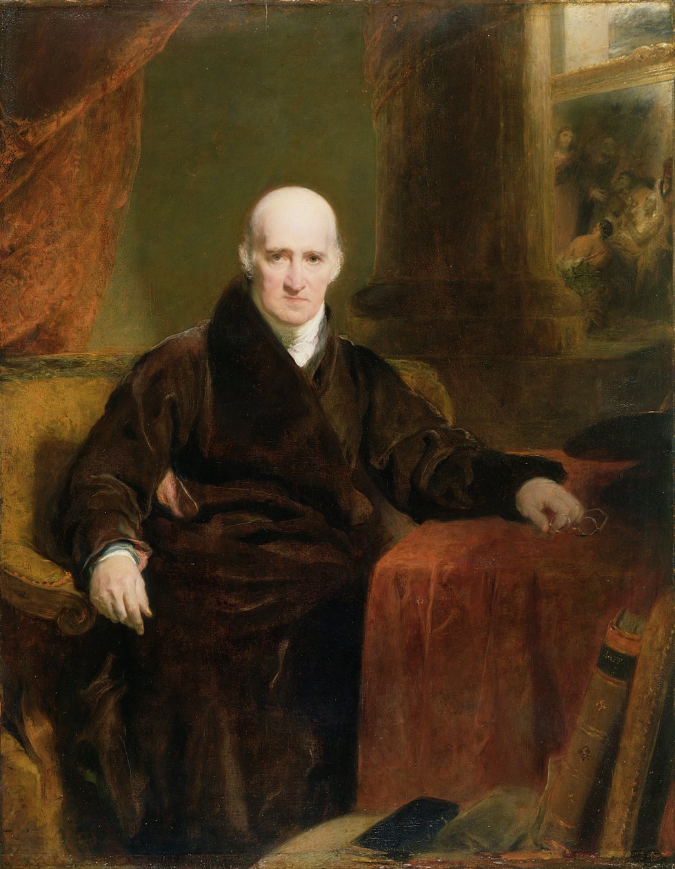 Benjamin West (1738-1820) 1810 door Thomas Lawrence
