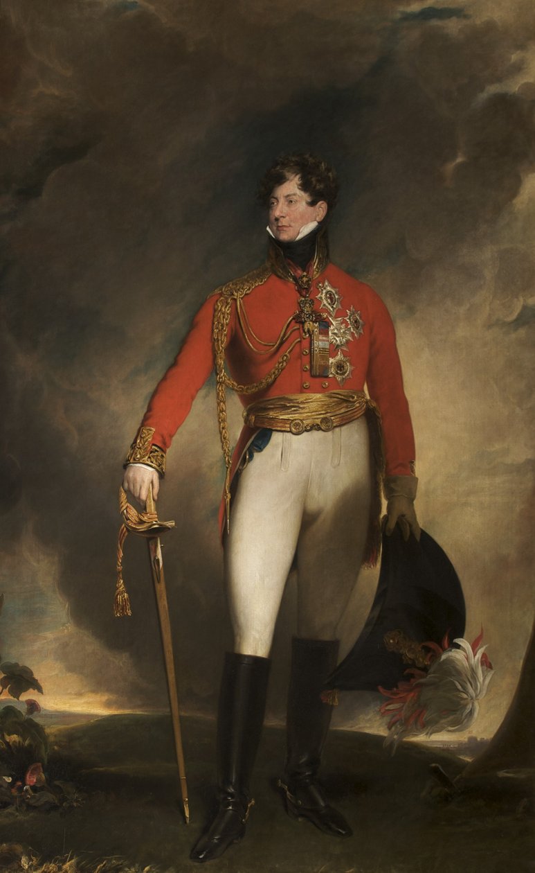 Prins Regent, Later George IV door Thomas Lawrence