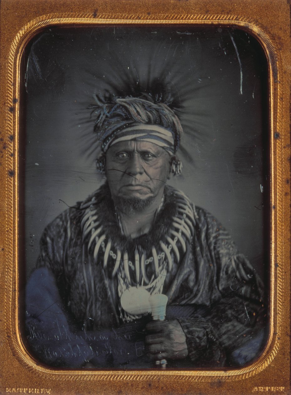 Portret van Keokuk door Thomas M. Easterly