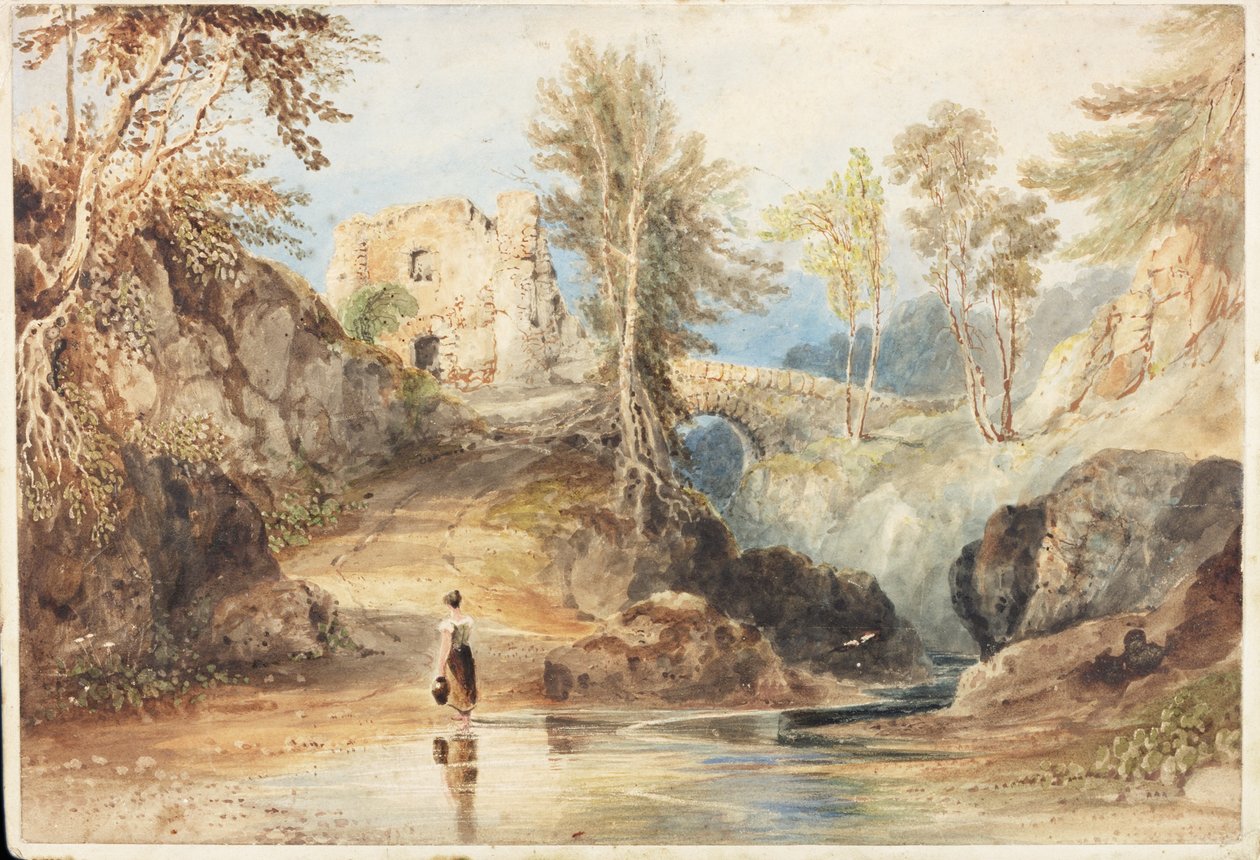 Saltwell Dene, Saltwell Park door Thomas Miles Richardson