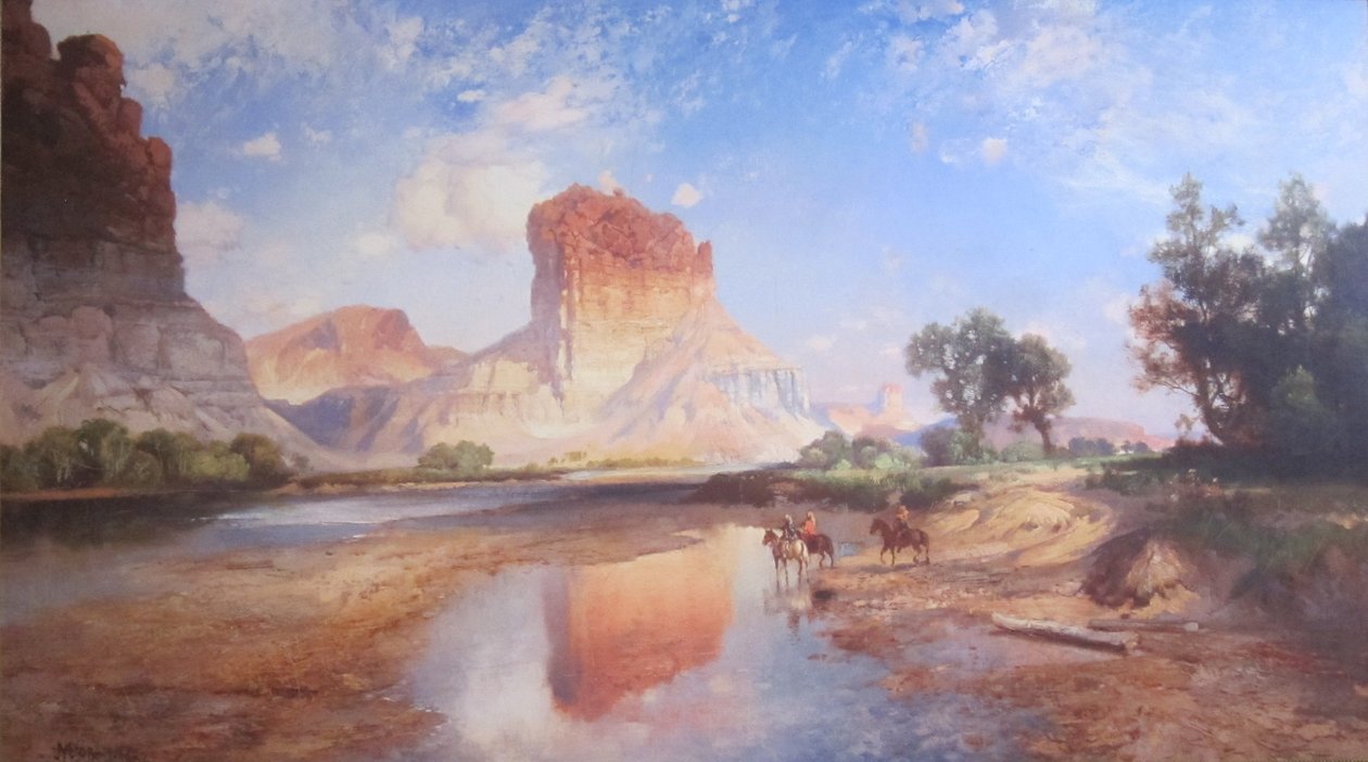 ONeil Butte, Grand Canyon door Thomas Moran