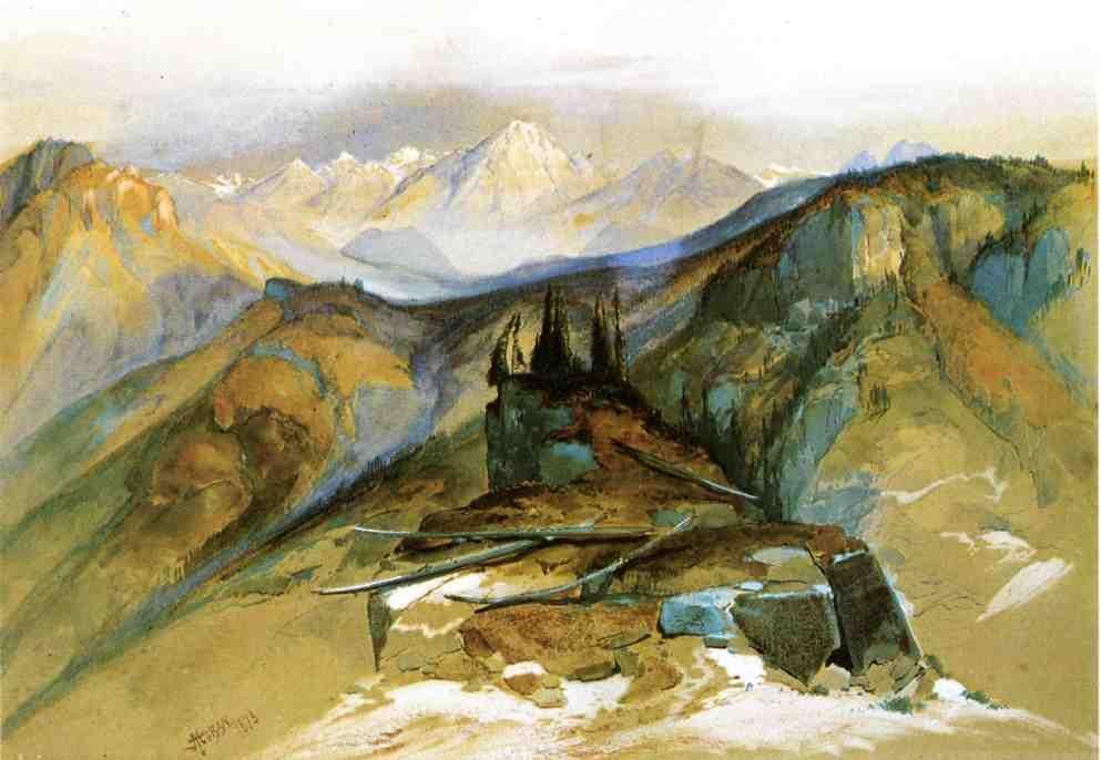 Onbekend schilderij door Thomas Moran