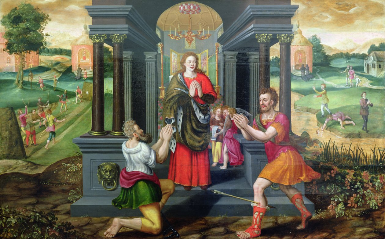 Notre-Dame van Milaan, 1572 door Thomas Oorschote