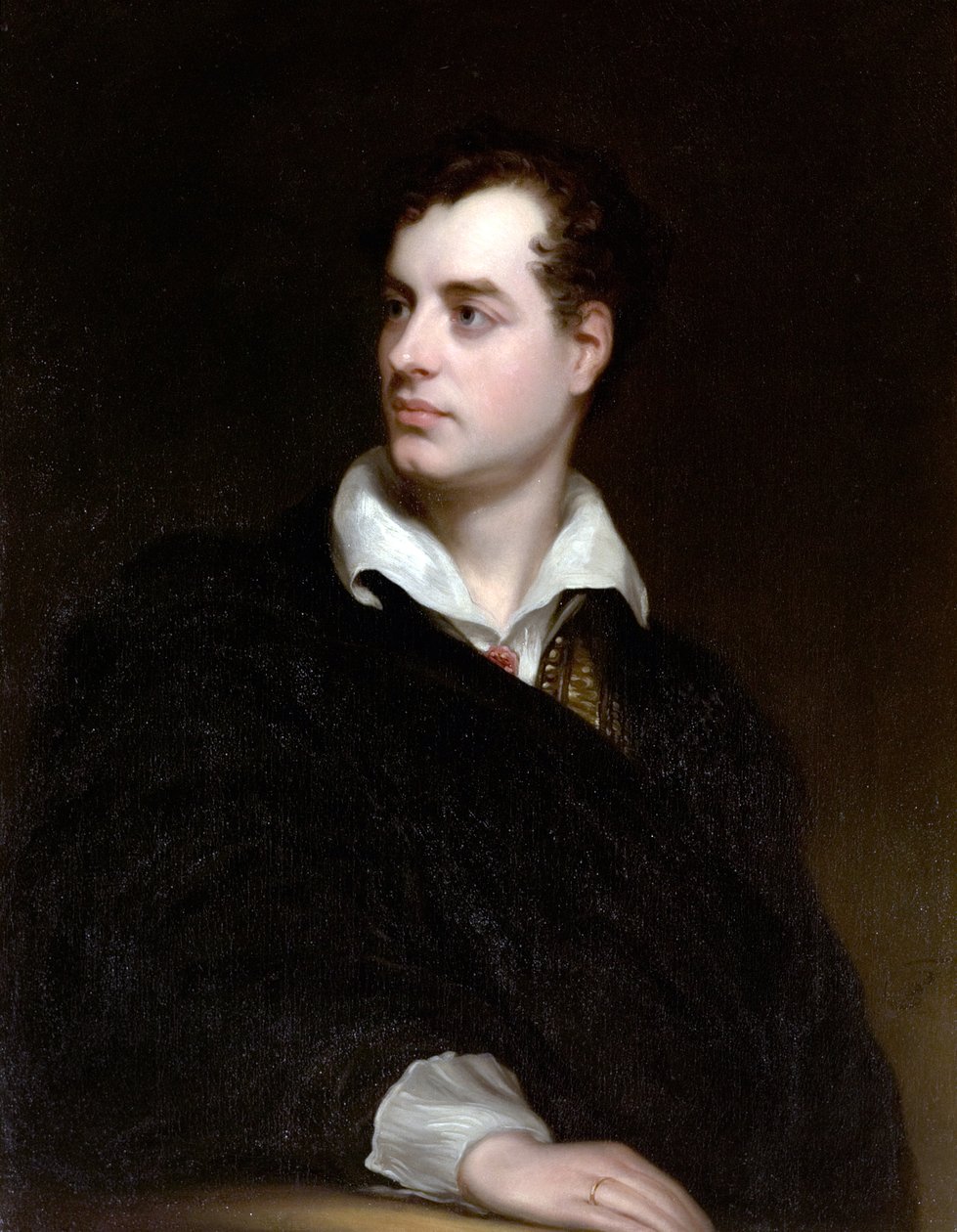 6e Lord Byron, 1813 door Thomas Phillips